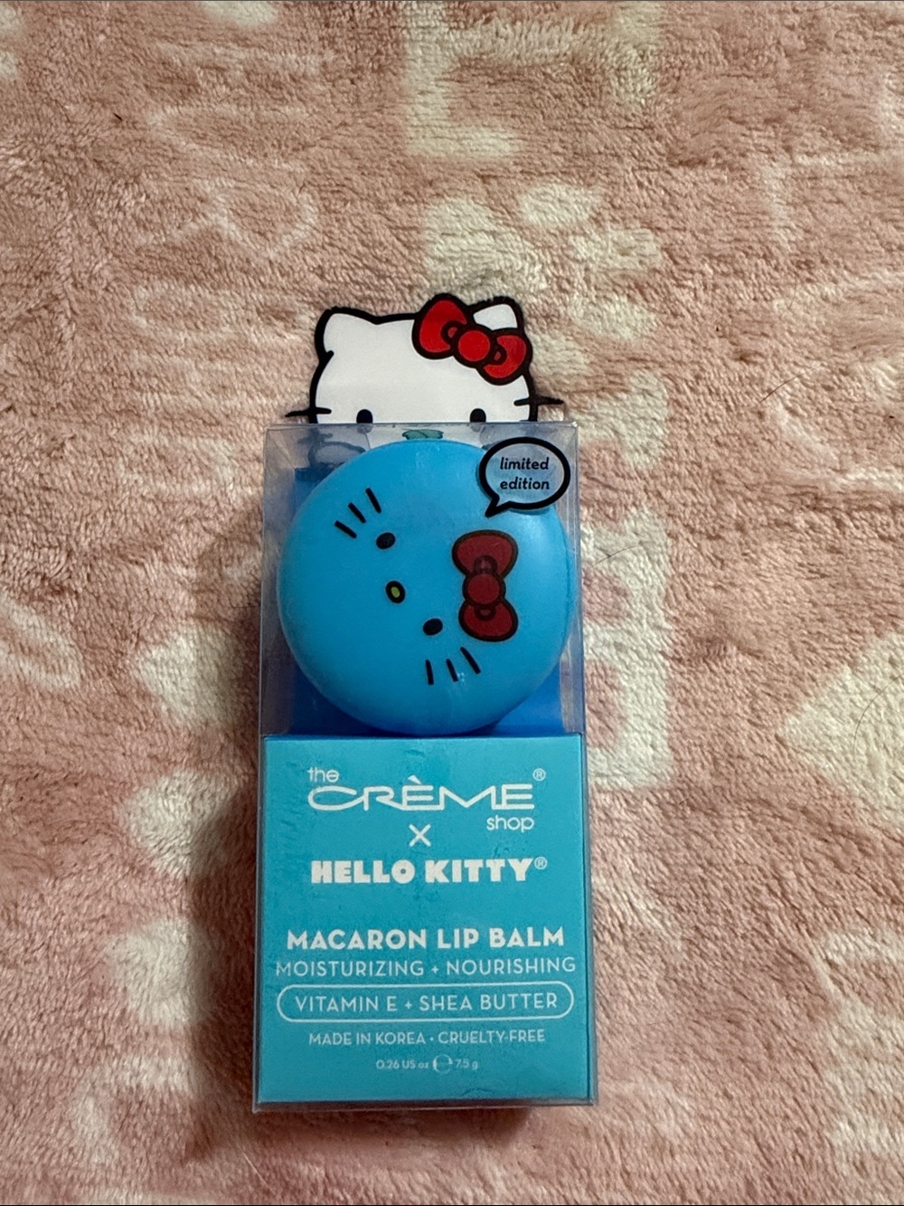The Crรจme Shop x Hello Kitty Macaron Lip Balm